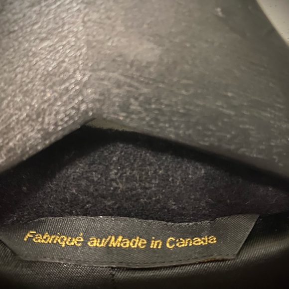 Authentic Mackage Women’s Wool & Leather Long Coat Size XS - Picture 6 of 10